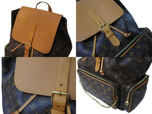 極美品 LOUIS VUITTON ルイヴィトン リュック トリオ バックパック モノグラム ヴァージル M44658 中古 4c067648