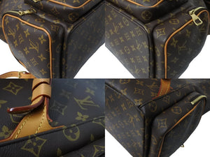 極美品 LOUIS VUITTON ルイヴィトン リュック トリオ バックパック モノグラム ヴァージル M44658 中古 4c067648