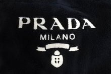 Load image into Gallery viewer, PRADA プラダ ファー ブラック レタリングロゴ トートバッグ 1BG130 美品 中古 4c067692