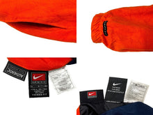 画像をギャラリービューアに読み込む, NIKE ナイキ ジャケット 00s リバーシブルブルゾン サイズXL ワンポイント 刺繍 3510 ネイビー オレンジ 美品 中古 4c067698