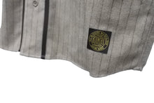 Load image into Gallery viewer, KAPITAL キャピタル ベースボールシャツ baseball shirts K2209LS016 ウール サイズ 2 グレー ブラック 美品 中古 4c067710