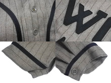 Load image into Gallery viewer, KAPITAL キャピタル ベースボールシャツ baseball shirts K2209LS016 ウール サイズ 2 グレー ブラック 美品 中古 4c067710