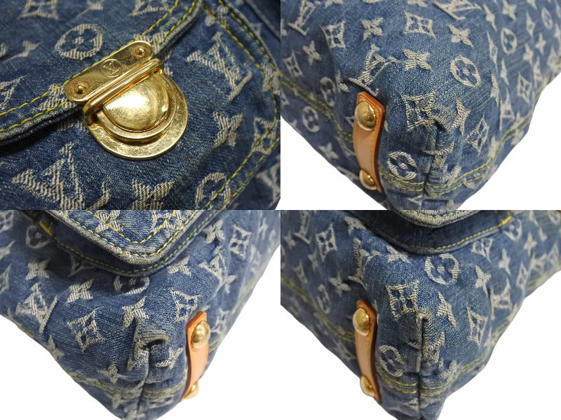 LOUIS VUITTON ルイ ヴィトン バギーGM ショルダーバッグ M95048 モノグラムデニム ブルー ベージュ 美品 中古  4c067722 – Casanova Vintage