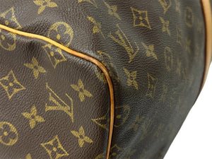 LOUIS VUITTON ルイヴィトン キーポル55 M41424 ボストンバッグ モノグラムキャンバス ブラウン 美品 中古 4c067723