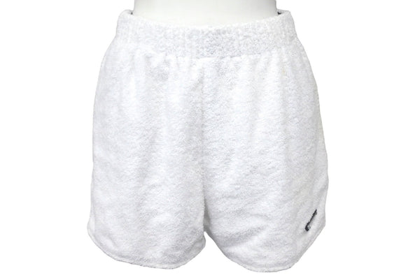 PRADA Prada shorts P292E S212 1ZR3 size 40 triangle logo white cotton pile good used 4c067729