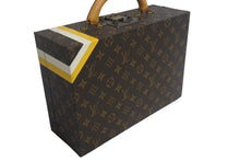 Load image into Gallery viewer, Louis Vuitton ルイヴィトン モンモノグラム ボワット ビジュージュエリーケース ブラウン PVCコーティングキャンバス 美品 中古 4c067733