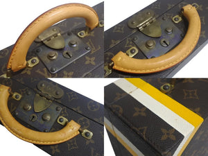 Louis Vuitton ルイヴィトン モンモノグラム ボワット ビジュージュエリーケース ブラウン PVCコーティングキャンバス 美品 中古 4c067733