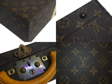 Load image into Gallery viewer, Louis Vuitton ルイヴィトン モンモノグラム ボワット ビジュージュエリーケース ブラウン PVCコーティングキャンバス 美品 中古 4c067733