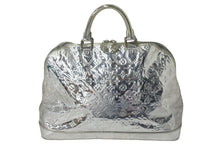 画像をギャラリービューアに読み込む, LOUISVUITTON ルイヴィトン アルマGM ハンドバッグ M93623 モノグラムヴェルニ アルジャン シルバー 良品 中古 4c067739