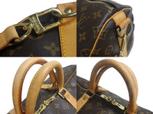 Load image into Gallery viewer, Louis Vuitton ルイヴィトン キーポルバンドリエール55 ボストンバッグ M41414 ブラウン PVCコーティングキャンバス 中古 4c067748