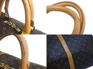 Louis Vuitton ルイヴィトン キーポルバンドリエール55 ボストンバッグ M41414 ブラウン PVCコーティングキャンバス 中古 4c067748