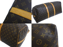 画像をギャラリービューアに読み込む, Louis Vuitton ルイヴィトン キーポルバンドリエール55 ボストンバッグ M41414 ブラウン PVCコーティングキャンバス 中古 4c067748