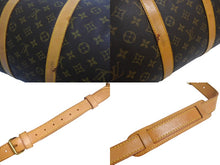 Load image into Gallery viewer, Louis Vuitton ルイヴィトン キーポルバンドリエール55 ボストンバッグ M41414 ブラウン PVCコーティングキャンバス 中古 4c067748