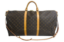 Load image into Gallery viewer, LOUIS VUITTON ルイヴィトン キーポルバンドリエール60 ボストンバッグ M41412 モノグラムキャンバス ブラウン 美品 中古 4c067749