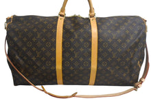 Load image into Gallery viewer, LOUIS VUITTON ルイヴィトン キーポルバンドリエール60 ボストンバッグ M41412 モノグラムキャンバス ブラウン 美品 中古 4c067749