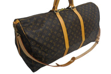 Load image into Gallery viewer, LOUIS VUITTON ルイヴィトン キーポルバンドリエール60 ボストンバッグ M41412 モノグラムキャンバス ブラウン 美品 中古 4c067749