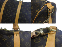 Load image into Gallery viewer, LOUIS VUITTON ルイヴィトン キーポルバンドリエール60 ボストンバッグ M41412 モノグラムキャンバス ブラウン 美品 中古 4c067749