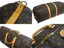 Load image into Gallery viewer, LOUIS VUITTON ルイヴィトン キーポルバンドリエール60 ボストンバッグ M41412 モノグラムキャンバス ブラウン 美品 中古 4c067749