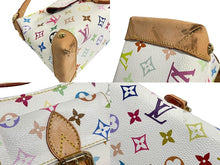 画像をギャラリービューアに読み込む, LOUIS VUITTON ルイヴィトン モノグラムマルチカラー エライザ ショルダーバッグ M40098 村上隆 ホワイト 美品 中古 4c067758