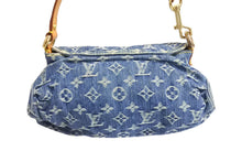 画像をギャラリービューアに読み込む, Louis Vuitton ルイヴィトン モノグラムデニム ミニプリーティ ショルダーバッグ M95050 美品 中古 4c067766