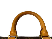 画像をギャラリービューアに読み込む, LOUIS VUITTON ルイヴィトン スピーディ25 ハンドバッグ M41109 旧型 モノグラム PVC レザー ゴールド金具 ブラウン 美品 中古 4c067767