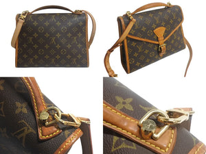 LOUIS VUITTON ルイヴィトン ビバリー ハンドバッグ M51121 ビジネスバッグ 2WAY PVC ヌメ革 ブラウン 美品 中古 4c067769