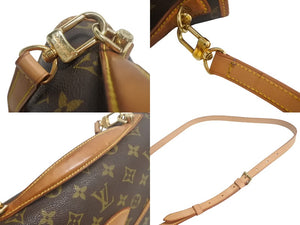 LOUIS VUITTON ルイヴィトン ビバリー ハンドバッグ M51121 ビジネスバッグ 2WAY PVC ヌメ革 ブラウン 美品 中古 4c067769