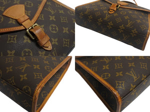 LOUIS VUITTON ルイヴィトン ビバリー ハンドバッグ M51121 ビジネスバッグ 2WAY PVC ヌメ革 ブラウン 美品 中古 4c067769