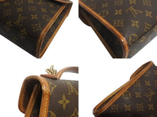 画像をギャラリービューアに読み込む, LOUIS VUITTON ルイヴィトン ビバリー ハンドバッグ M51121 ビジネスバッグ 2WAY PVC ヌメ革 ブラウン 美品 中古 4c067769