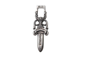 CHROME HEARTS クロムハーツ 10ダガーペンダント ペンダントトップ シルバー シルバー925 チャーム アクセサリー 11g 美品 中古 4c067813