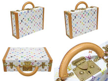 画像をギャラリービューアに読み込む, 極美品 LOUIS VUITTON ルイヴィトン プレジデント クラソール トランク AAS48326 モノグラムマルチカラー スペシャルオーダー 村上隆 中古 4c067819