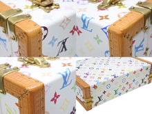 画像をギャラリービューアに読み込む, 極美品 LOUIS VUITTON ルイヴィトン プレジデント クラソール トランク AAS48326 モノグラムマルチカラー スペシャルオーダー 村上隆 中古 4c067819