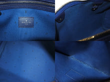 画像をギャラリービューアに読み込む, LOUIS VUITTON ルイヴィトン 2WAYバッグ スピーディー バンドリエール 30 LVエスカル ブルー ボストンバッグ シルバー金具 M45146 美品 中古 4c067849