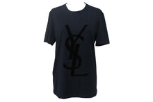 画像をギャラリービューアに読み込む, YVES SAINT LAURENT イヴサンローラン YSL カサンドラロゴ Tシャツ XS ブラック ヴィンテージ アーカイヴ 美品 中古 4c067852