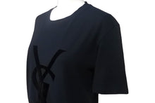 Load image into Gallery viewer, YVES SAINT LAURENT イヴサンローラン YSL カサンドラロゴ Tシャツ XS ブラック ヴィンテージ アーカイヴ 美品 中古 4c067852