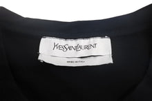 画像をギャラリービューアに読み込む, YVES SAINT LAURENT イヴサンローラン YSL カサンドラロゴ Tシャツ XS ブラック ヴィンテージ アーカイヴ 美品 中古 4c067852