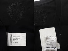 画像をギャラリービューアに読み込む, CHROME HEARTS クロムハーツ 長袖シャツ ロンT 2212 304 0226 サイズS コットン ブラック ホワイト 良品 中古 4c067882