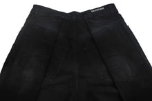 画像をギャラリービューアに読み込む, BALENCIAGA バレンシアガ デニムパンツ 23AW DOUBLE TROUSERS 767983 XSサイズ ブラック 美品 中古 4c067885