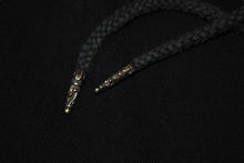 画像をギャラリービューアに読み込む, CHROME HEARTS クロムハーツ スウェットパンツ スクロールラベルCH クロスレザーパッチ 2214-304-9000 Lサイズ ブラック 美品 中古 4c067886