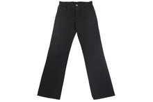 画像をギャラリービューアに読み込む, CHROME HEARTS クロムハーツ フレハニー デニムパンツ ホースシューボタン コットン シルバー925 ブラック 美品 中古 4c067887