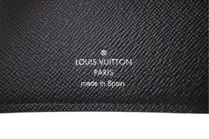 新品未使用 LouisVuitton ルイヴィトン ポルトフォイユ マルコ 二つ折り財布 ダミエ グラフィット N62664 ブラック 中古 4c067899