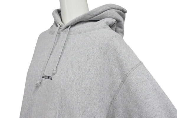 Very Good Condition Supreme Logo Hoodie Sweatshirt Gray Cotton 101837 Used 4c067906