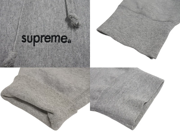 Very Good Condition Supreme Logo Hoodie Sweatshirt Gray Cotton 101837 Used 4c067906