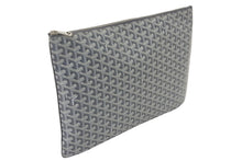 Load image into Gallery viewer, GOYARD ゴヤール セナGM クラッチバッグ グレー ゴヤールディンキャンバス シルバー金具 SENAT2GMLTY07CL07P 美品 中古 4c067911