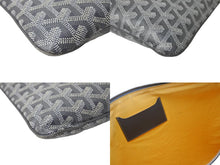 Load image into Gallery viewer, GOYARD ゴヤール セナGM クラッチバッグ グレー ゴヤールディンキャンバス シルバー金具 SENAT2GMLTY07CL07P 美品 中古 4c067911