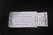 画像をギャラリービューアに読み込む, CHROME HEARTS クロムハーツ ビーニー ニット帽 フリーサイズ シルバー金具 ブラック 美品 中古 4c067918