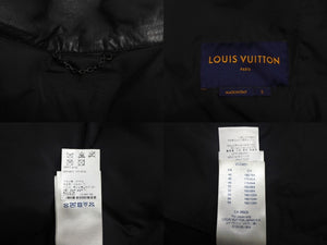 極美品 Louis Vuitton ルイヴィトン モノグラム ボーイフッド パファー レザー ジレ ダウンベスト HHL84WREY 中古 4c067922