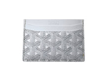 Load image into Gallery viewer, 極美品 GOYARD ゴヤール サンシュルピス カードケース ゴヤールディンキャンバス ヴォーゼルカーフスキン 中古 4c067943