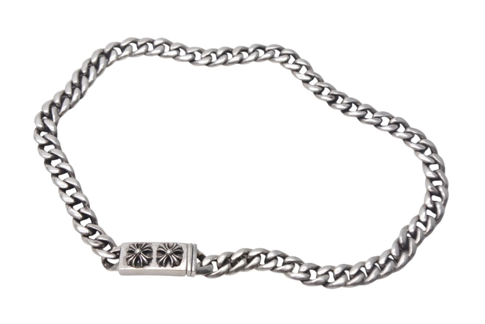 CHROME HEARTS クロムハーツ ネックレス チョーカー CHプラス 2000年 45.7ｇ シルバー 美品 中古 4c067963 –  Casanova Vintage