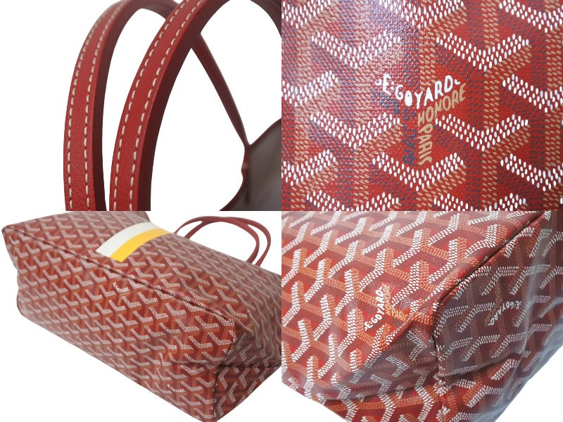 新品未使用 GOYARD ゴヤール サンルイPM トートバッグ レッド スヌーピーコラボ PVC×レザー STLOUIPMLTY02CL02P 中古  4c067980 – Casanova Vintage